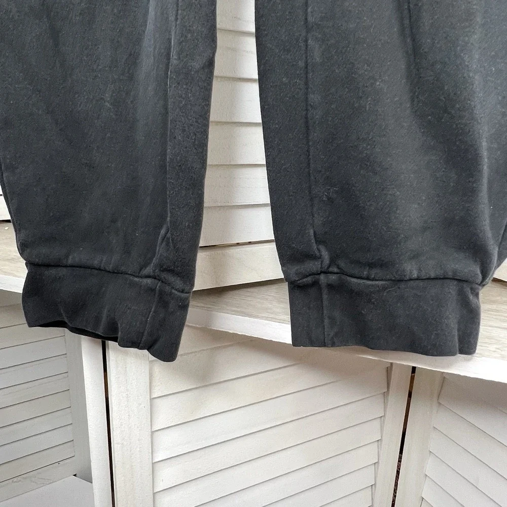 Adidas Black Fleece Sweatpants Logo Joggers Lg Unisex Style DP2399 No Drawstring
